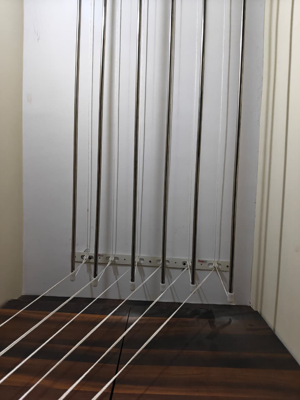 Ceiling Cloth Dryer Pulley System Close-up